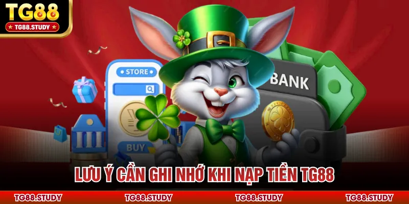 Lưu ý cần ghi nhớ khi nạp tiền TG88